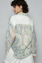 Load image into Gallery viewer, Denim Woven Star Jacket