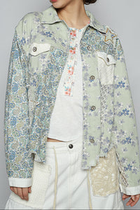 Denim Woven Star Jacket