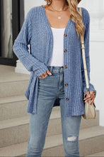 Load image into Gallery viewer, Long Sleeve Button Cardigan