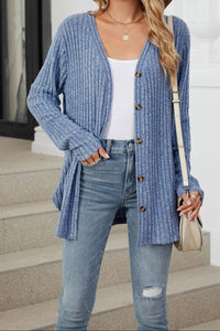Long Sleeve Button Cardigan