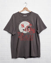 Load image into Gallery viewer, Beach Boys Huskers True to School Charcoal Thrifted Tee