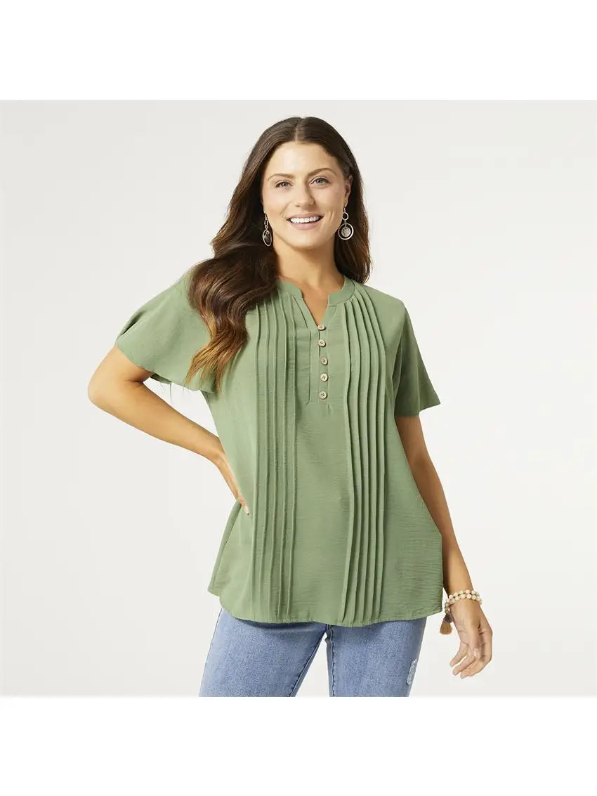 Savanna Button Down Top