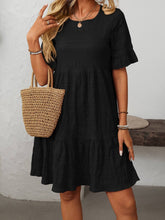 Load image into Gallery viewer, Women Ruffle Tiered  Dress