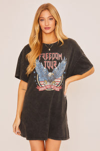 'Freedom Tour' T-Shirt dress