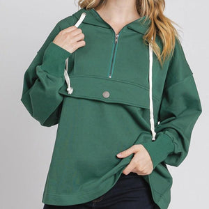 TERRY HOODIE SWEATSHIRT