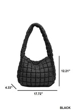 Load image into Gallery viewer, Quilted Puffy Crossbody Shoulder Bag