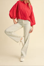 Load image into Gallery viewer, Mariah Bubble Blouse