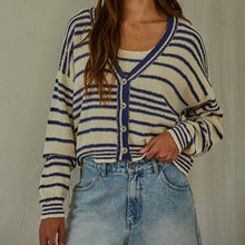 Load image into Gallery viewer, Alder Striped Cardigan