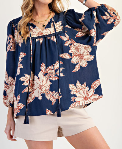 Printed Keyhole Top