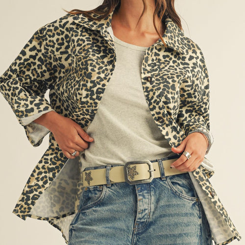 Leopard Button Shirt