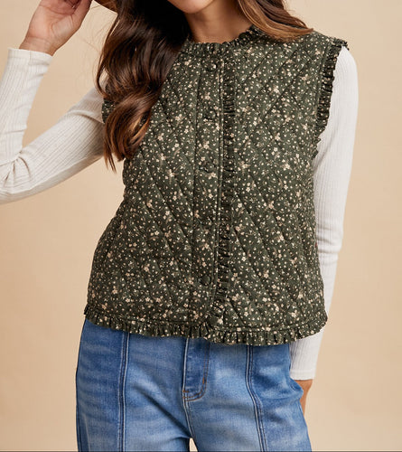 Ditsy Vest