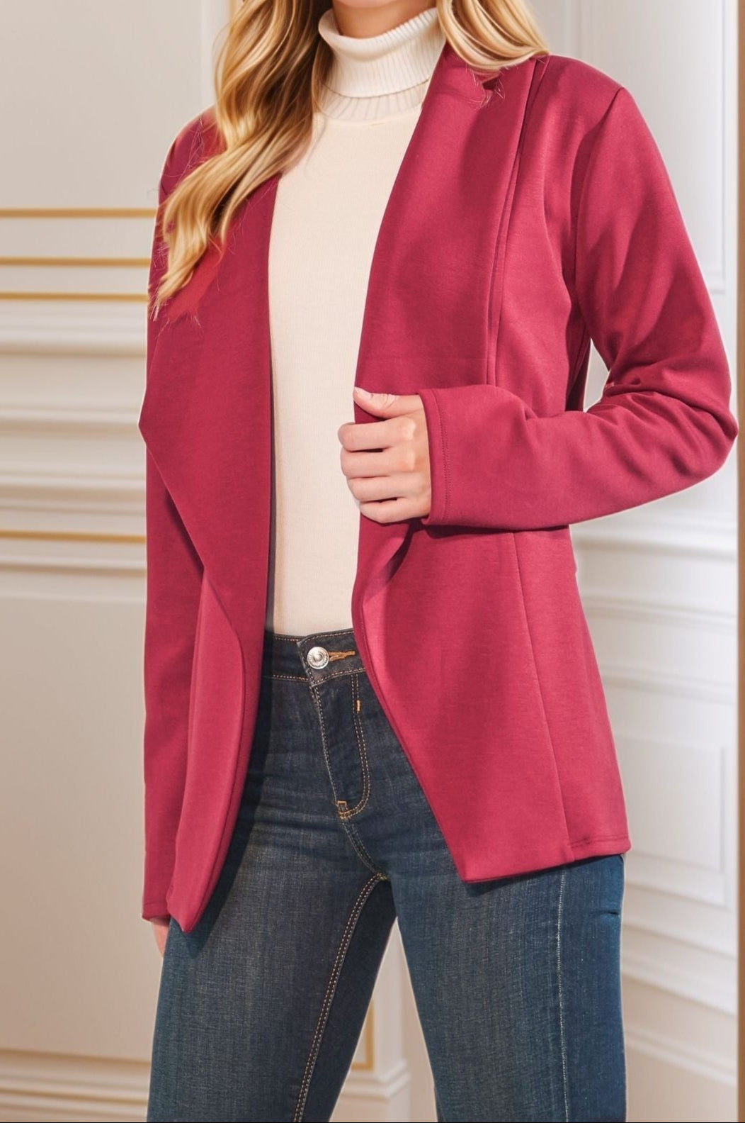 Solid Modal Blazer