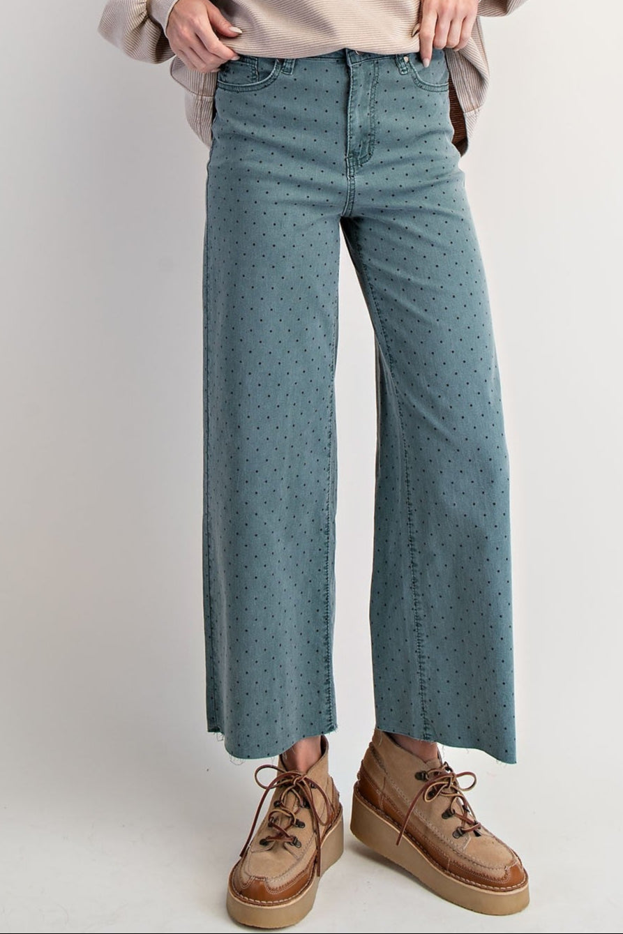 Pokadots Printed Pants