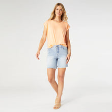 Load image into Gallery viewer, OMG ZoeyZip Jean Shorts - Light Denim