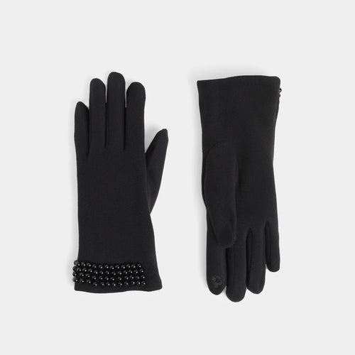 Pearl Cuff Touchscreen Gloves