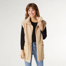 Load image into Gallery viewer, Sherpa Quilted Vest