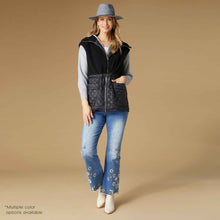 Load image into Gallery viewer, Sherpa Quilted Vest