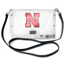 Load image into Gallery viewer, Nebraska Clear Envelope Purse