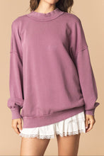 Load image into Gallery viewer, Luna Mock Neck Sweatshirt