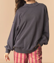 Load image into Gallery viewer, Luna Mock Neck Sweatshirt