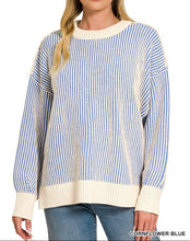 Load image into Gallery viewer, Ava Two Tone Sweater