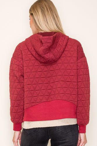 Quilted Hooded Jacket