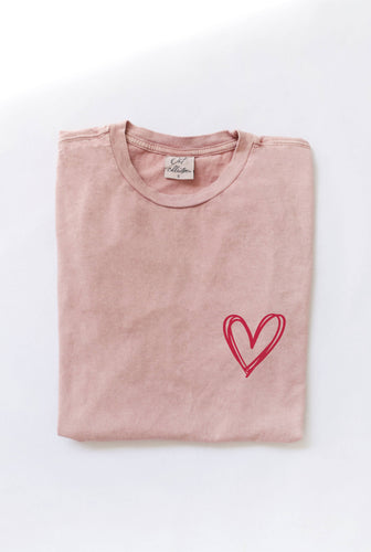 HEART Mineral Graphic Top