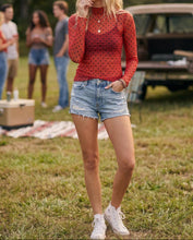 Load image into Gallery viewer, Polka Dot Long Sleeve Top