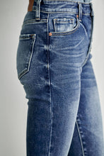 Load image into Gallery viewer, HIGH RISE FULL LENGTH BUTTON UP SKINNY JEANS