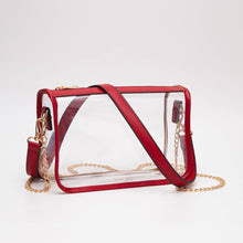Load image into Gallery viewer, Game Day Stadium Clear Rectangle Crossbody Bags
