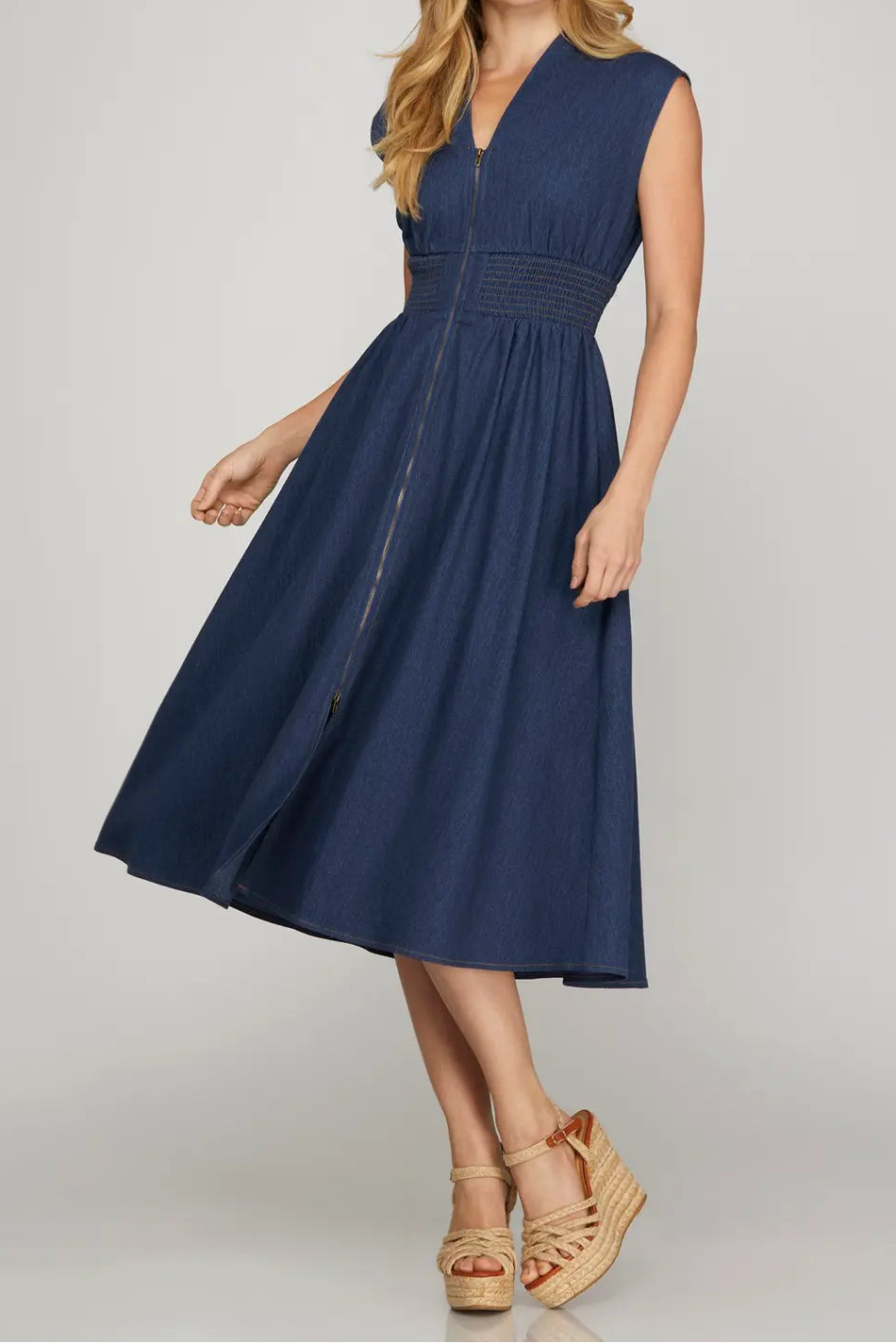 cora denim dress cora denim mini dress *restocked* xxxlarge