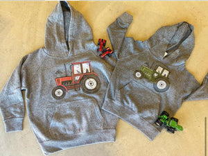 Western 'Green Tractor/Red Tractor' Youth/Toddler Hoodie