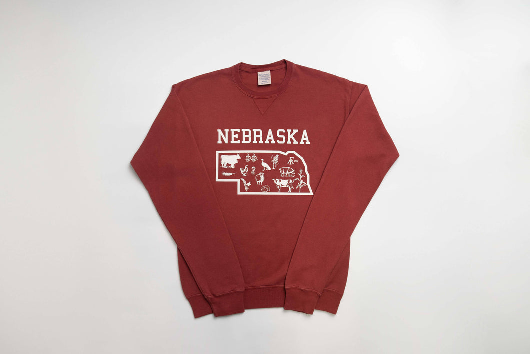 State Agriculture Crewneck - Nebraska