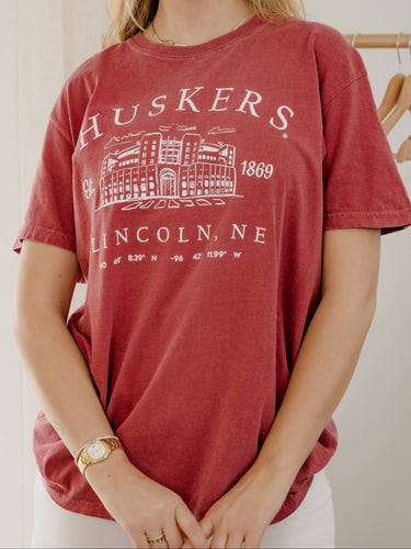 NE Huskers Stadium Tee