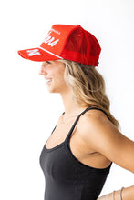 Load image into Gallery viewer, Nebraska Canvas Trucker Hat