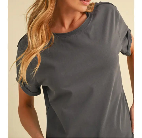 Mali Tee Charcoal