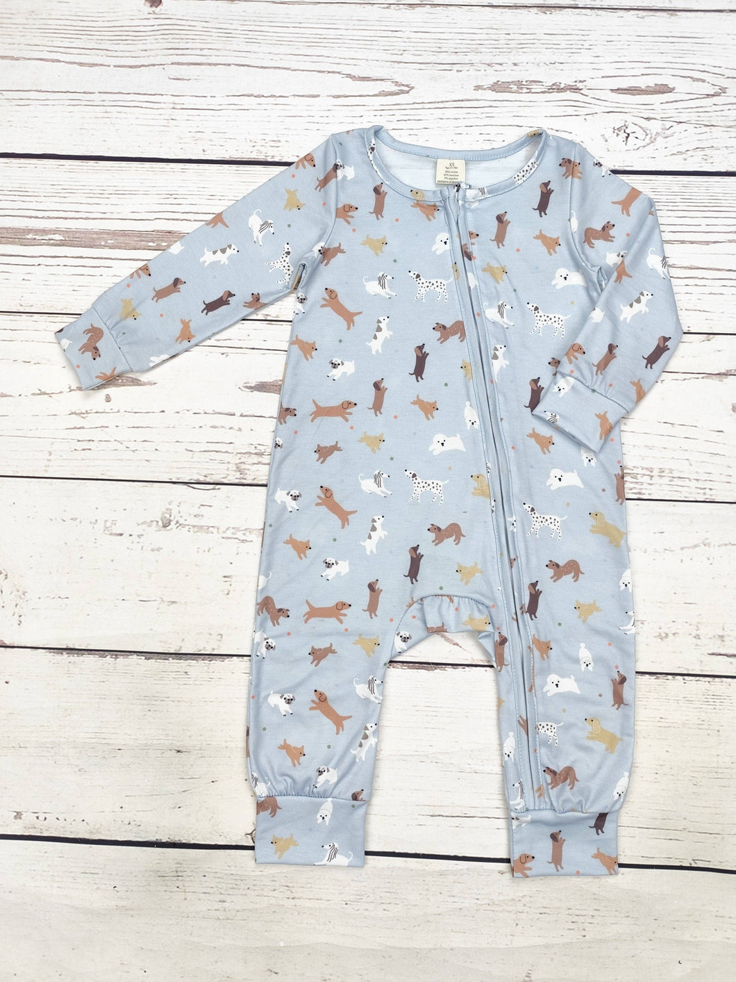 Baby Dog Print Sleeper