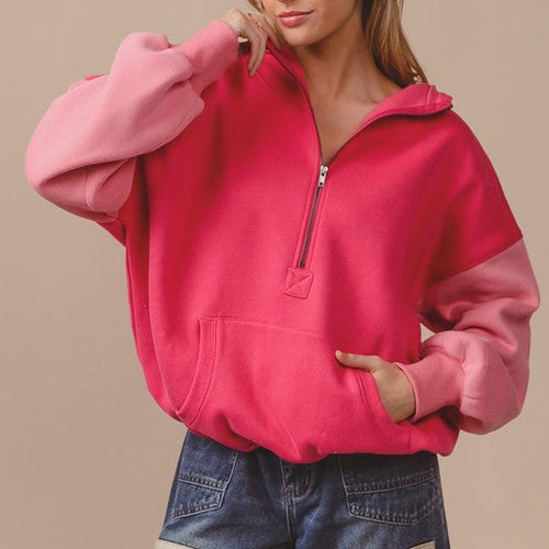 Color Block Hoodie