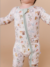 Load image into Gallery viewer, Animal ABC Bamboo Sleeper