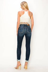 HIGH RISE SKINNY JEANS