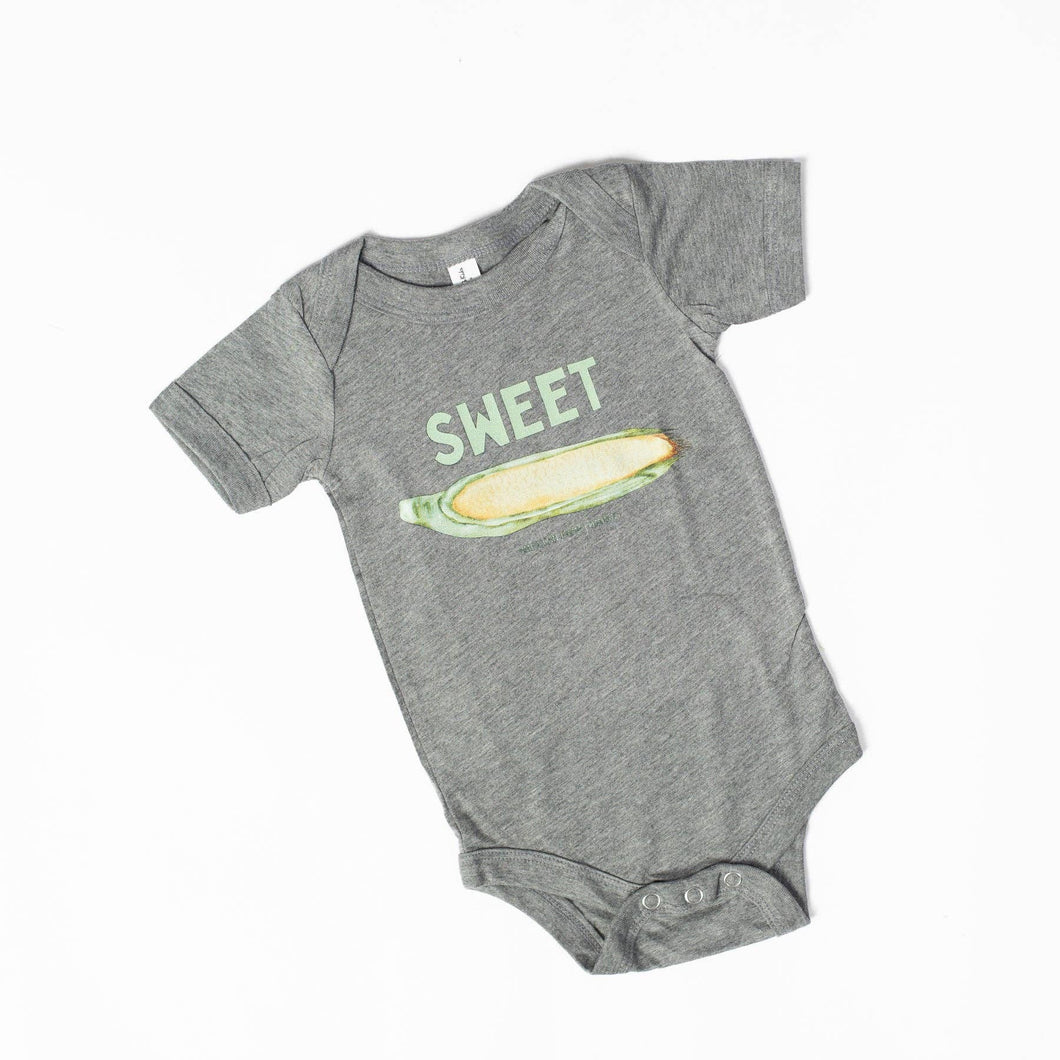 Summer 'Sweet Corn’ Baby Onesie
