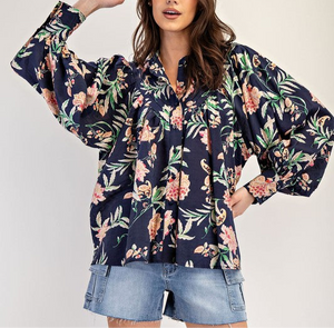 Floral Flowy Blouse