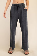 Load image into Gallery viewer, MINERAL WASHED WIDE LEG SET