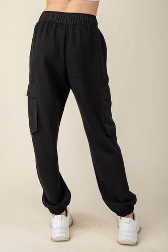 MODAL POLY SPAN SCUBA POCKET JOGGER PANT