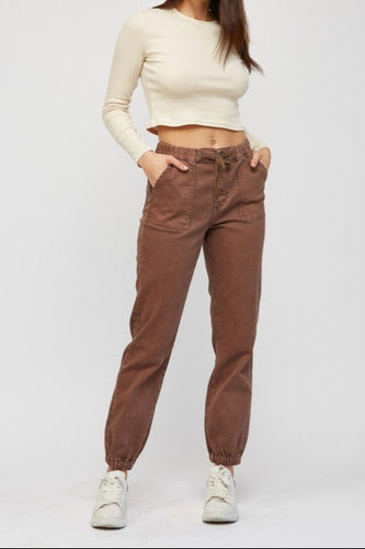 HIGH RISE JOGGER CROP