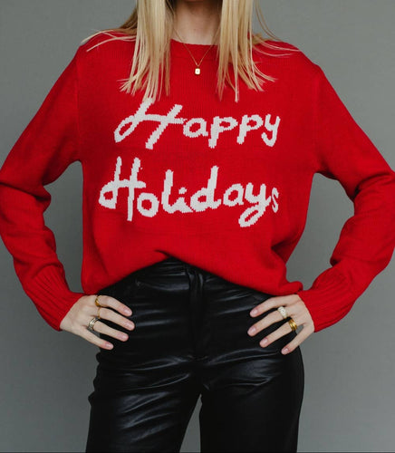 Happy Holidays Sweater