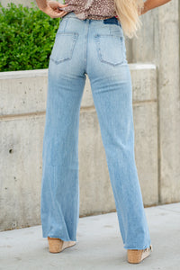 SUPER HIGH RISE WIDE LEG JEANS V2680