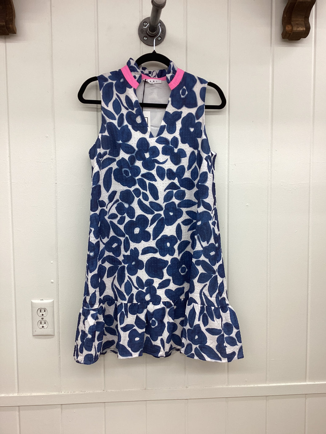 Sleeveless Flower Print Dress