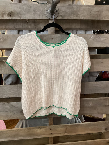 Solid Pullover Sweater Knit Top