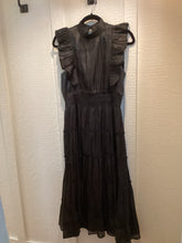 Load image into Gallery viewer, Organza Tiered Dress With Ruffle Detail